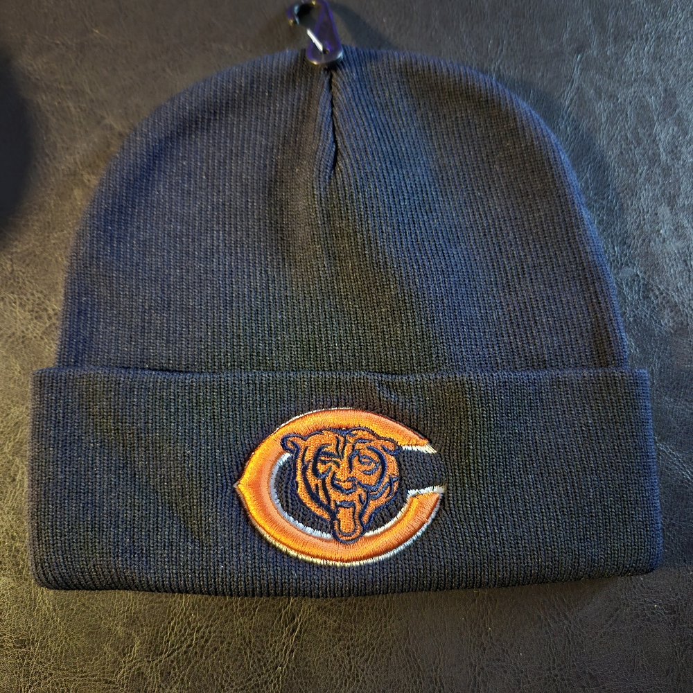 Chicago Bears Navy Beanie